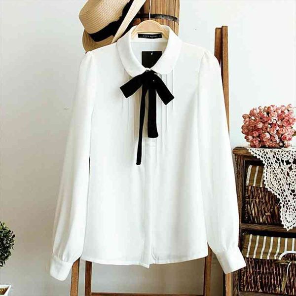 fashion white blouses chiffon black ladies shirt female 2 tie pan bow school peter blouse casual collar elegant
fashion white blouses chiffon black ladies shirt female 2 tie pan bow school peter blouse casual collar elegant