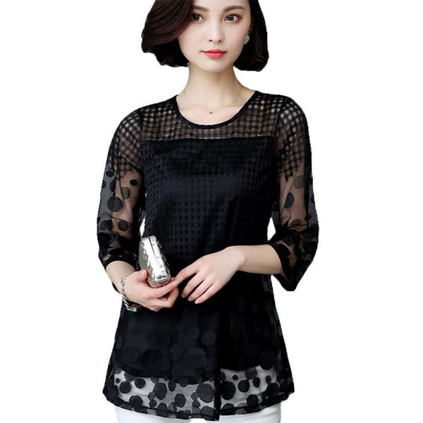 women's chiffon blouse plus size 5xl loose ladies ploka dot tunic shirt hollow out blusas mujer de moda 2021 blouses & shirts, White
women's chiffon blouse plus size 5xl loose ladies ploka dot tunic shirt hollow out blusas mujer de moda 2021 blouses & shirts, White