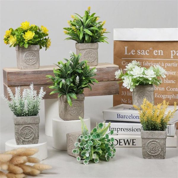 decorative flowers & wreaths artificial flower bonsai simulation plant with pot plastic wedding arrangement potted for home
decorative flowers & wreaths artificial flower bonsai simulation plant with pot plastic wedding arrangement potted for home