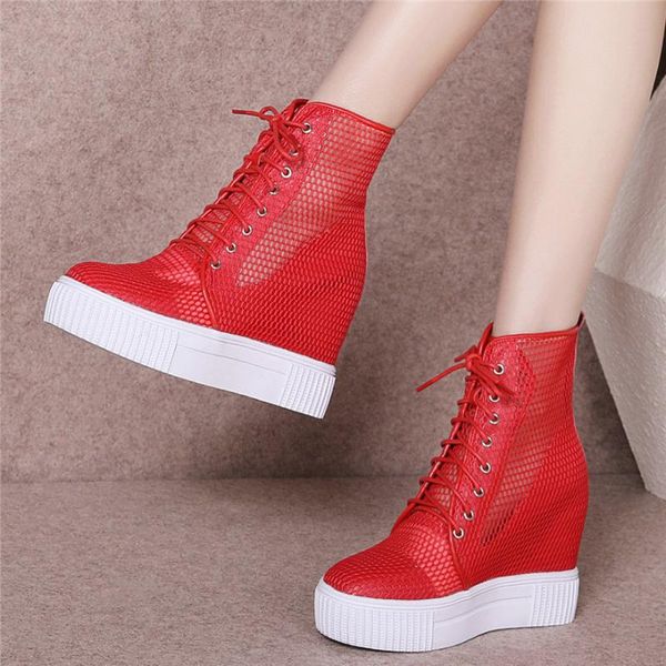 dress shoes high fashion sneakers women lace up wedges heel roman gladiator sandals female breathable mesh platform pumps, Black
dress shoes high fashion sneakers women lace up wedges heel roman gladiator sandals female breathable mesh platform pumps, Black