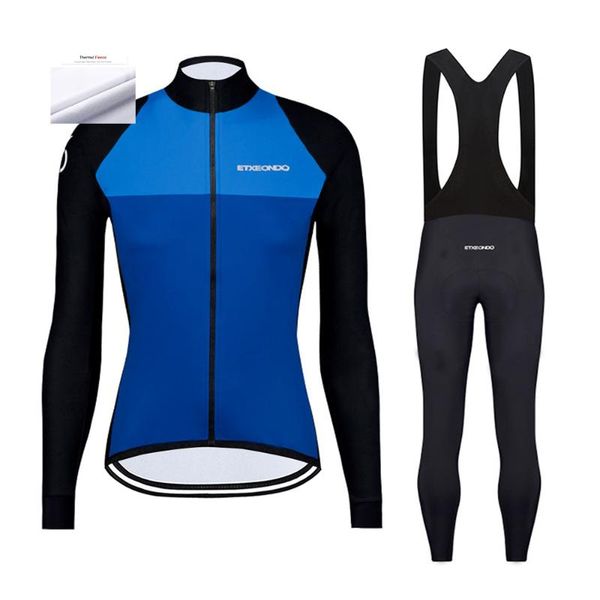 racing sets 2021 etxeondo women cycling team jersey clothing bike pants set mtb pro ropa ciclismo thermal fleece winter, Black;blue
racing sets 2021 etxeondo women cycling team jersey clothing bike pants set mtb pro ropa ciclismo thermal fleece winter, Black;blue