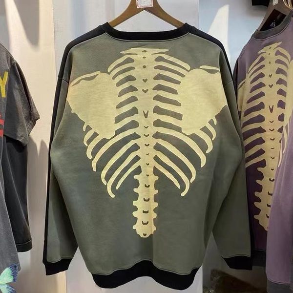 men's hoodies & sweatshirts 2021fw men women crazing skeleton bone printed kapital fleece, Black
men's hoodies & sweatshirts 2021fw men women crazing skeleton bone printed kapital fleece, Black