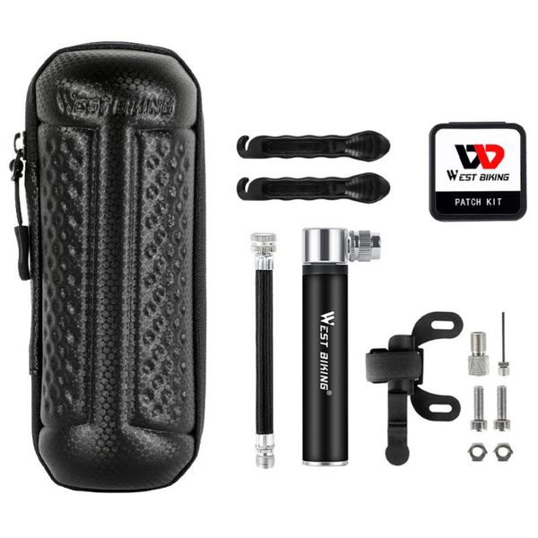 tools 1 set cycling water bottle rack and empty repair tool bag holder