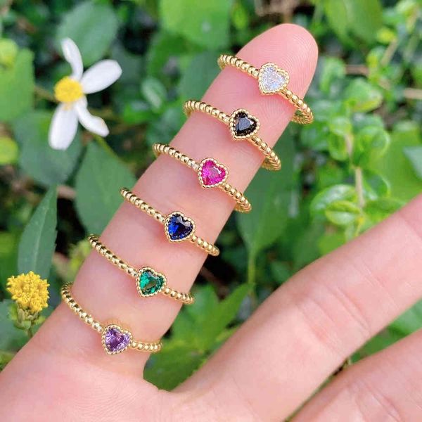 10pcs trendy brass gold plated adjust heart shiny cubic zircon ring for women gift 2021, Silver
10pcs trendy brass gold plated adjust heart shiny cubic zircon ring for women gift 2021, Silver