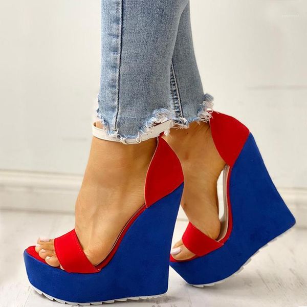 dress shoes ins red blue leisure women wedges 2021 summer sandals woman party platform 15cm high heels1, Black
dress shoes ins red blue leisure women wedges 2021 summer sandals woman party platform 15cm high heels1, Black