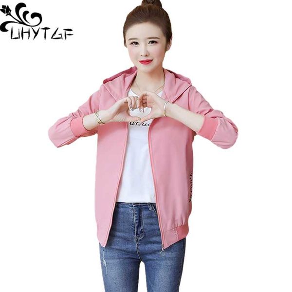 women's jackets uhytgf women short jacket casual basic outwear pocket zipper hooded spring autumn coats female thin 4xl plus size 1353, Black;brown
women's jackets uhytgf women short jacket casual basic outwear pocket zipper hooded spring autumn coats female thin 4xl plus size 1353, Black;brown