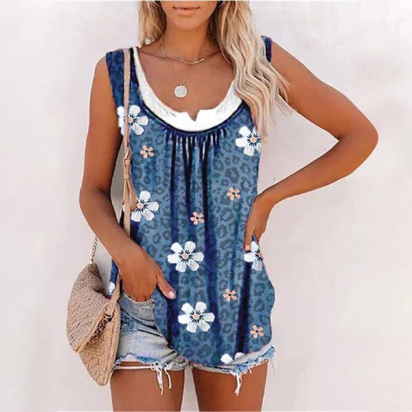 women's blouses & shirts summer sleeveless crop women shirt ruffle patchwork loose small v-neck floral pullover blouse blusas mujer de, White
women's blouses & shirts summer sleeveless crop women shirt ruffle patchwork loose small v-neck floral pullover blouse blusas mujer de, White