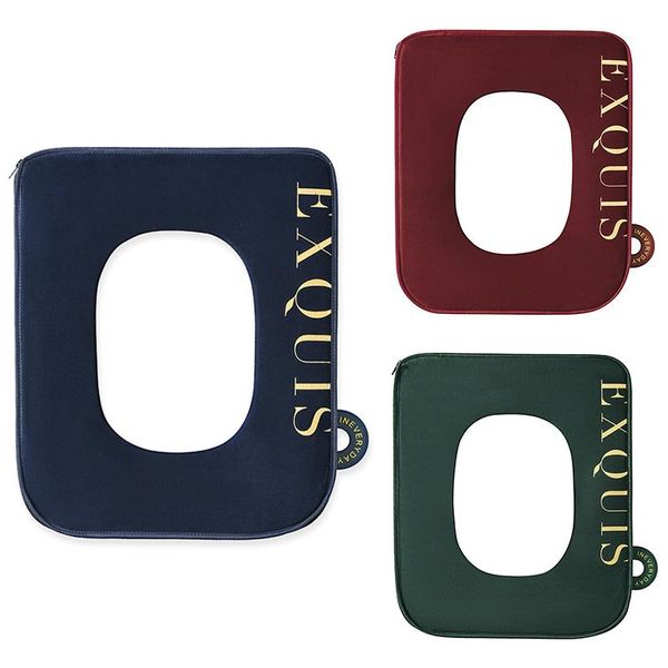 toilet seat covers cover pad square washable lid with lifter soft velvet plush warm cushion for bathroom
toilet seat covers cover pad square washable lid with lifter soft velvet plush warm cushion for bathroom