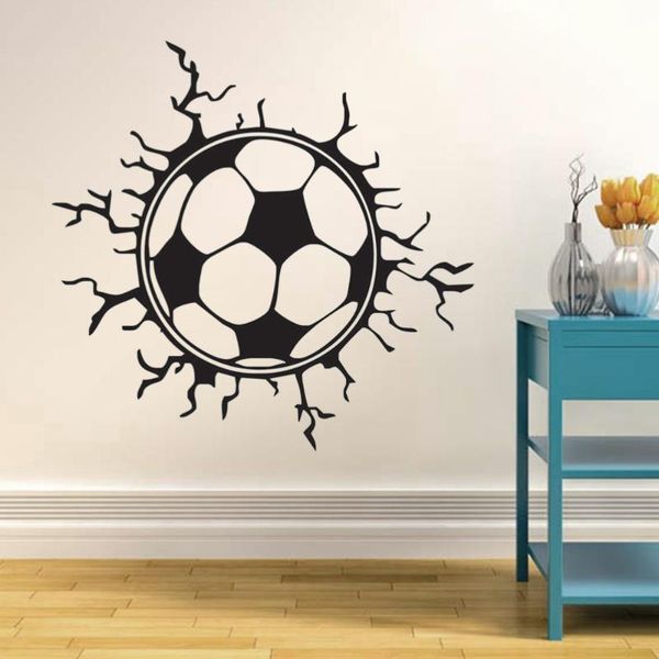 wallpapers soccer wall sticker creative football broken pattern decal mural decals for home living room bar (42x44cm)
wallpapers soccer wall sticker creative football broken pattern decal mural decals for home living room bar (42x44cm)