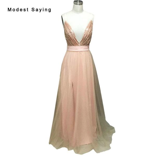 party dresses luxury backless deep v neck blush pink a line sequined evening 2021 long prom gowns vestidos de festa ve217, White;black
party dresses luxury backless deep v neck blush pink a line sequined evening 2021 long prom gowns vestidos de festa ve217, White;black