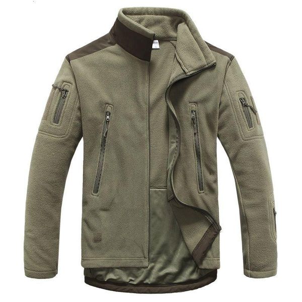 men's jackets winter warm military style fleece jacket men thicken polar outerwear coat army clothing many pockets tactical 6u9k, Black;brown
men's jackets winter warm military style fleece jacket men thicken polar outerwear coat army clothing many pockets tactical 6u9k, Black;brown