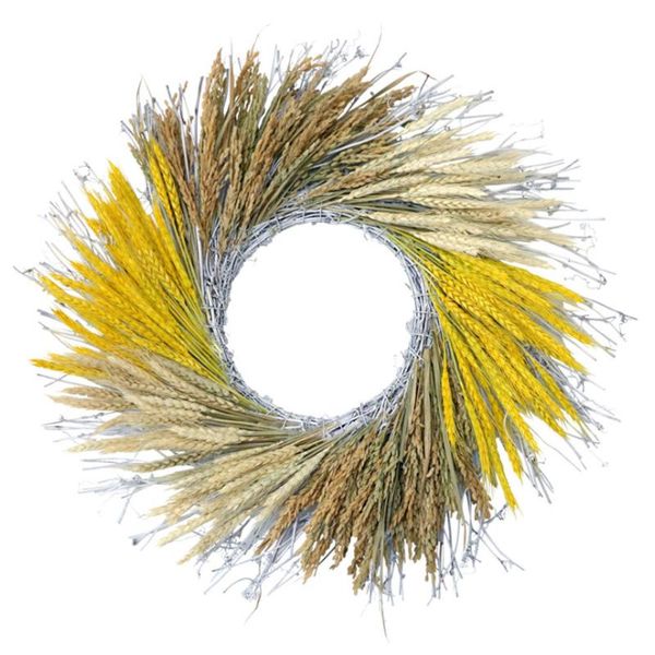 decorative flowers & wreaths home door decoration ear wheat wreath holiday props garland window wall hanging pendant party festival decor fa
decorative flowers & wreaths home door decoration ear wheat wreath holiday props garland window wall hanging pendant party festival decor fa