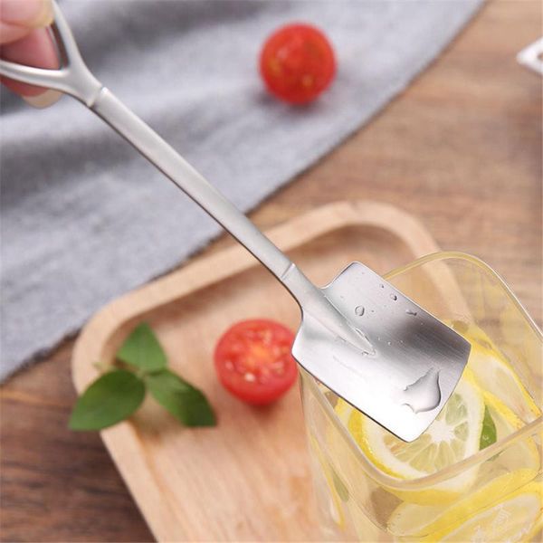 stainless steel iron shovel spoon coffee ice cream engineering retro cute square head kitchen gadget hip spoons
stainless steel iron shovel spoon coffee ice cream engineering retro cute square head kitchen gadget hip spoons