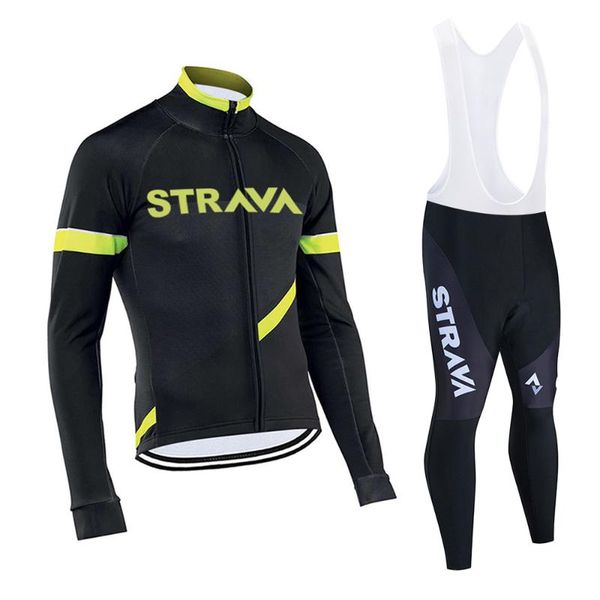 racing sets strava team long sleeve cycling jersey set bib pants ropa ciclismo bicycle breathable mtb bike suit men clothes, Black;blue
racing sets strava team long sleeve cycling jersey set bib pants ropa ciclismo bicycle breathable mtb bike suit men clothes, Black;blue
