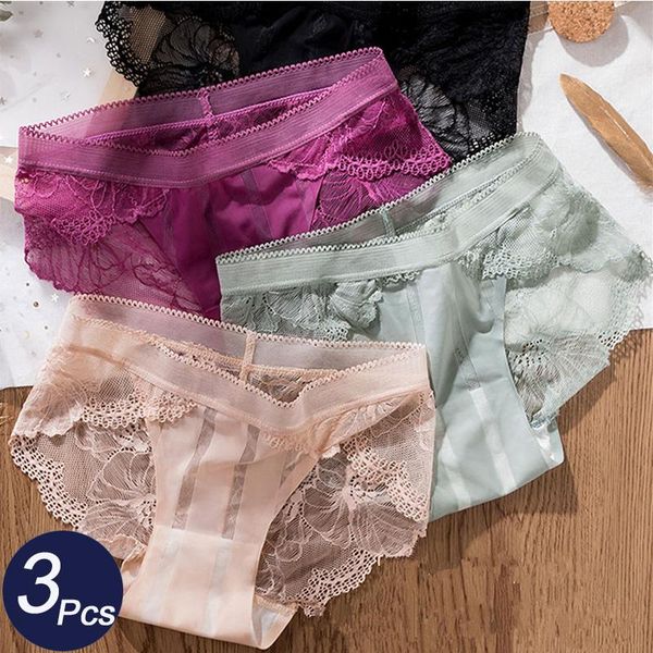 women's panties 3pcs/lot fashion hollow out lace set breathable panty low waist female soft comfort lady lingerie briefs, Black;pink
women's panties 3pcs/lot fashion hollow out lace set breathable panty low waist female soft comfort lady lingerie briefs, Black;pink