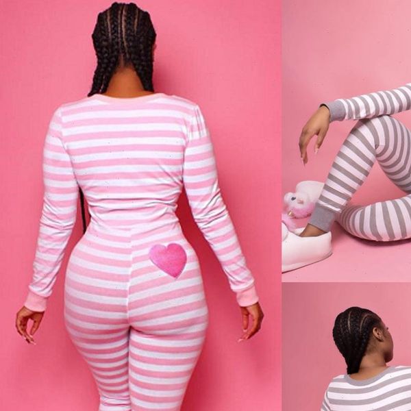 women womens jumpsuit long sleeve button v neck striped bodycon party stretchy one piece pajamas autumn nightwear sleepwear romper, Black;white
women womens jumpsuit long sleeve button v neck striped bodycon party stretchy one piece pajamas autumn nightwear sleepwear romper, Black;white