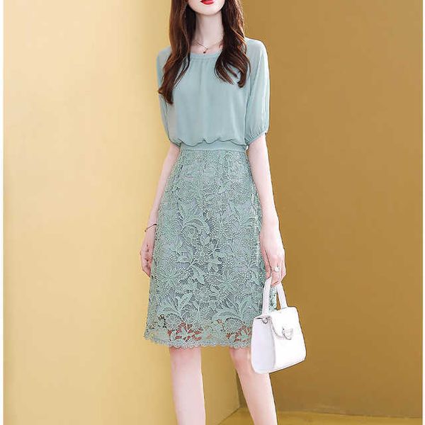 temperament age reduction splicing chiffon drs women's popular summer skirt waist show thin large a, Black;gray
temperament age reduction splicing chiffon drs women's popular summer skirt waist show thin large a, Black;gray