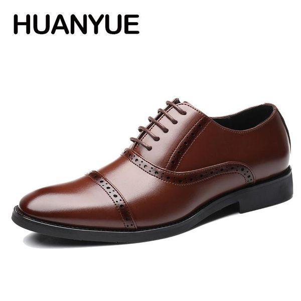 dress shoes plus size men leather formal lace up flat wedding business oxfords for size38-48, Black
dress shoes plus size men leather formal lace up flat wedding business oxfords for size38-48, Black