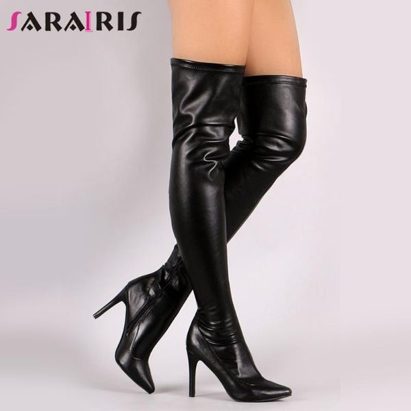 boots sarairis 2021 plus size 33-48 brand ladies thin high heels winter over the knee party shoes woman thigh female, Black
boots sarairis 2021 plus size 33-48 brand ladies thin high heels winter over the knee party shoes woman thigh female, Black