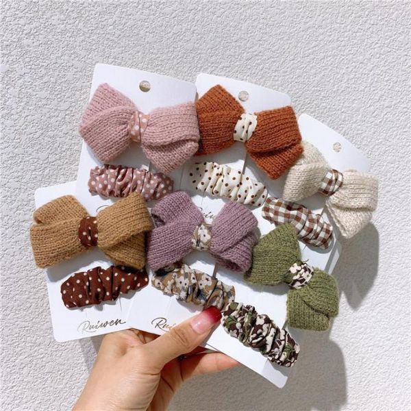 hair accessories dot print butterfly clips pins for girls children styling tools knitted bow barrettes grip headdress 2 piece, Slivery;white
hair accessories dot print butterfly clips pins for girls children styling tools knitted bow barrettes grip headdress 2 piece, Slivery;white