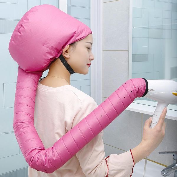 shower caps hair dryer quick drying cap baking oil head cover convenient lady lazy artifact 
shower caps hair dryer quick drying cap baking oil head cover convenient lady lazy artifact