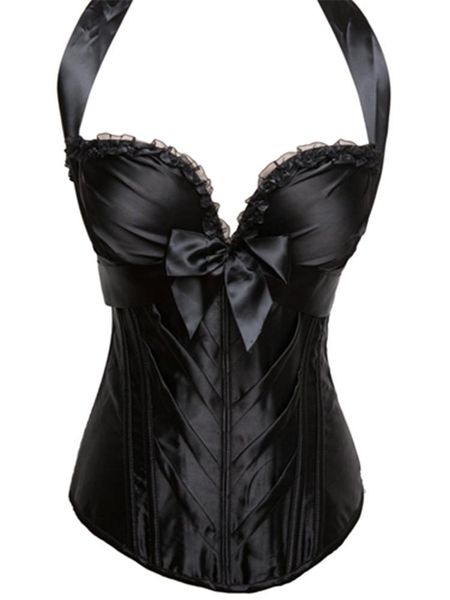 bustiers & corsets shaper woman corset black red lace bustier with straps corselet fashion halter neck overbust, Black;white
bustiers & corsets shaper woman corset black red lace bustier with straps corselet fashion halter neck overbust, Black;white