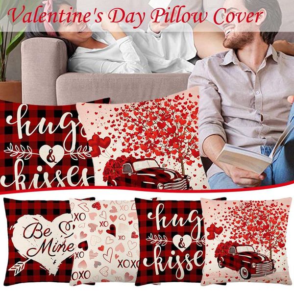 cushion/decorative pillow 4pcs happy valentine's day polyester decorative cushions cover red heart letter throw pillows case for home s
cushion/decorative pillow 4pcs happy valentine's day polyester decorative cushions cover red heart letter throw pillows case for home s