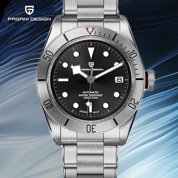 wristwatches 2021 pagani design bb58 men's watches mechanical watch for men luxury automatic waterproof stainles steel male, Slivery;brown
wristwatches 2021 pagani design bb58 men's watches mechanical watch for men luxury automatic waterproof stainles steel male, Slivery;brown