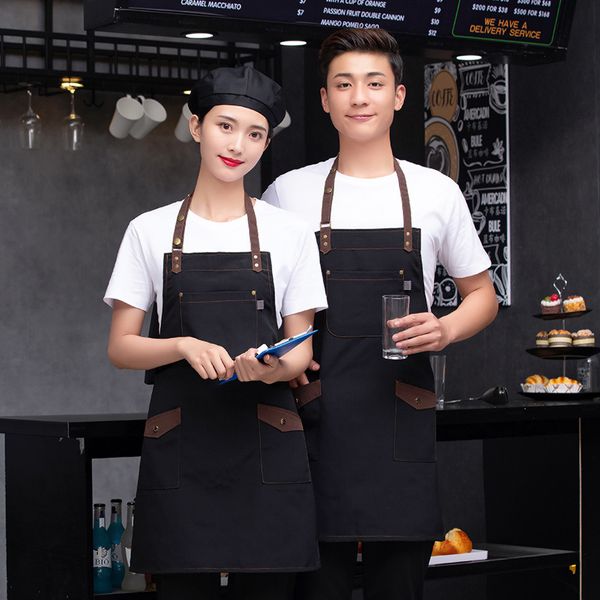 apron korean waiter hanging neck work waterproof canvas baking florist restaurant men's and women's
apron korean waiter hanging neck work waterproof canvas baking florist restaurant men's and women's