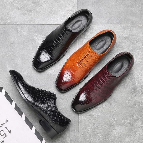 plus size 2021 summer men's shoes british business suits fashion dress, Black
plus size 2021 summer men's shoes british business suits fashion dress, Black