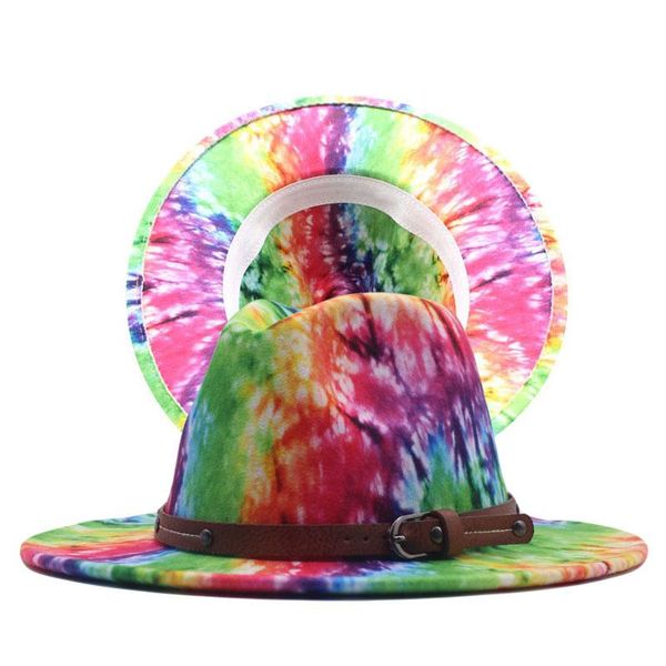 wide brim hats autumn winter men women two-color tie-dyed wool felt fedora hat panama style jazz cap goth vintage wedding, Blue;gray
wide brim hats autumn winter men women two-color tie-dyed wool felt fedora hat panama style jazz cap goth vintage wedding, Blue;gray