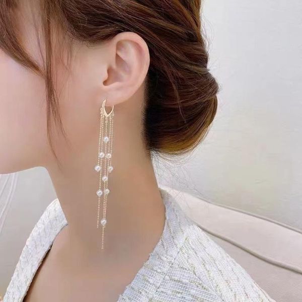 dangle & chandelier 2021 freshwater pearl long tassel gold color earrings for women wedding drop earing fine jewelry gifts, Silver
dangle & chandelier 2021 freshwater pearl long tassel gold color earrings for women wedding drop earing fine jewelry gifts, Silver