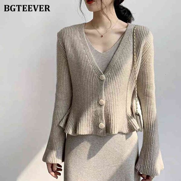 sweaters elegant v-neck flare sleeve women knitted cardigans autumn winter single-breasted slim female sweater open stitch koxv, White;black
sweaters elegant v-neck flare sleeve women knitted cardigans autumn winter single-breasted slim female sweater open stitch koxv, White;black