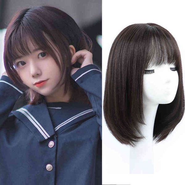 allaosify synthetic medium short straight cosplay with bangs black brown multiple colour hair anime clavicle wig for women
allaosify synthetic medium short straight cosplay with bangs black brown multiple colour hair anime clavicle wig for women