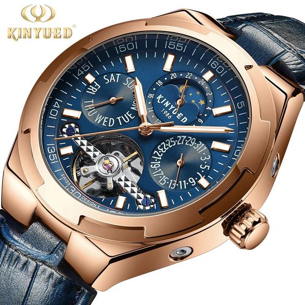 wristwatches kinyued men watches automatic mechanical watch leather tourbillon sport clock casual business relojes hombre retro wristwatch, Slivery;brown
wristwatches kinyued men watches automatic mechanical watch leather tourbillon sport clock casual business relojes hombre retro wristwatch, Slivery;brown