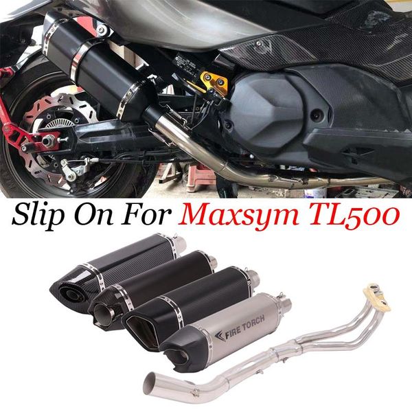 slip on for maxsym tl500 motorcycle modified exhaust muffler escape pipe middle link 51mm with full system
slip on for maxsym tl500 motorcycle modified exhaust muffler escape pipe middle link 51mm with full system