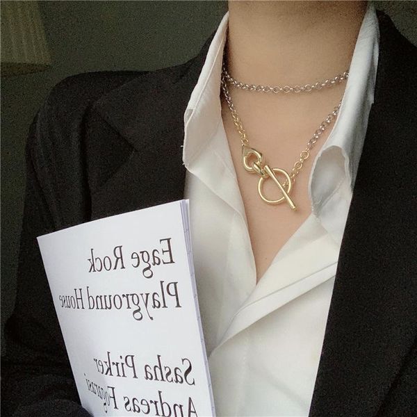 geometric ot buckle clavicle chain simple link gold silver color stitching toggle temperament necklace women jewelry 202 pendant necklaces
geometric ot buckle clavicle chain simple link gold silver color stitching toggle temperament necklace women jewelry 202 pendant necklaces