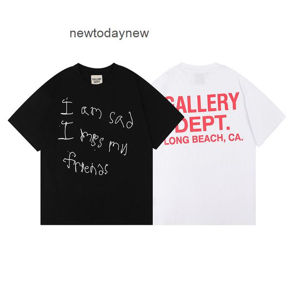 men's t- shirt gallerydept gary dept summer 22 new alphabet print couple fashion and wo t-shirt loose short sleeve cross round neck, White;black
men's t- shirt gallerydept gary dept summer 22 new alphabet print couple fashion and wo t-shirt loose short sleeve cross round neck, White;black