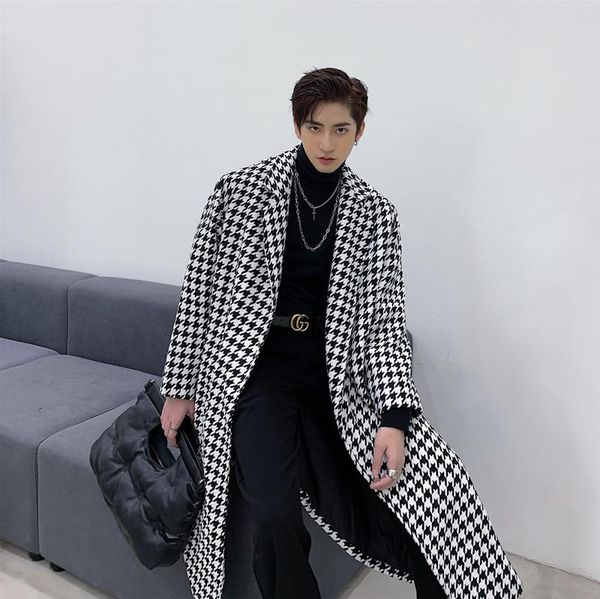 men's trench coats winter thick windbreaker warm fashion retro casual tartan woolen jacket man streetwear wild loose long coat male, Tan;black
men's trench coats winter thick windbreaker warm fashion retro casual tartan woolen jacket man streetwear wild loose long coat male, Tan;black