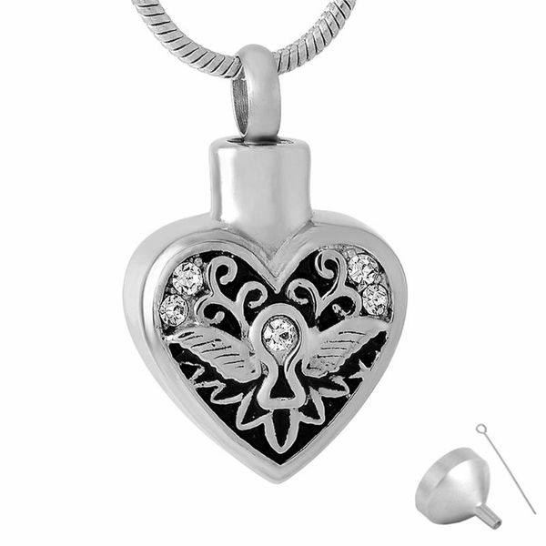 9548 316l stainless steel heart cremation jewelry ashes pendant with snack chain necklaces, Silver
9548 316l stainless steel heart cremation jewelry ashes pendant with snack chain necklaces, Silver