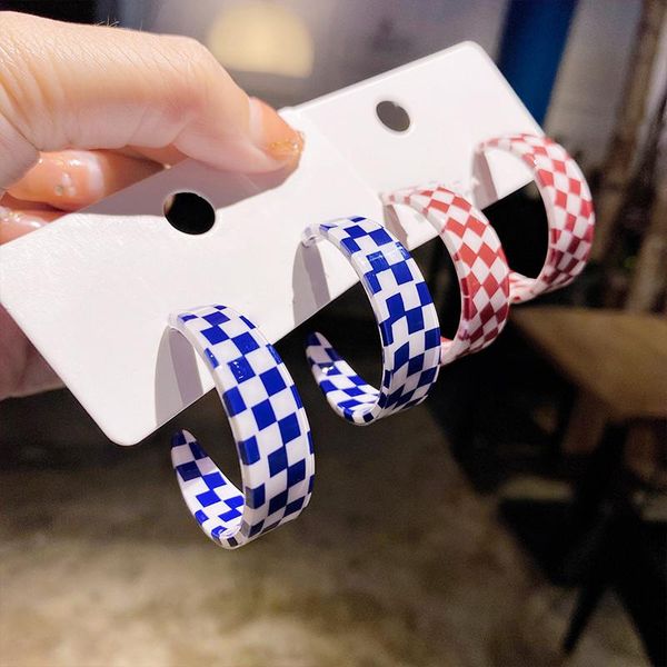 hoop & huggie sweet lattice acrylic earrings for women 2021 trendy blue red round c shaped earings jewelry wholesale, Golden;silver
hoop & huggie sweet lattice acrylic earrings for women 2021 trendy blue red round c shaped earings jewelry wholesale, Golden;silver