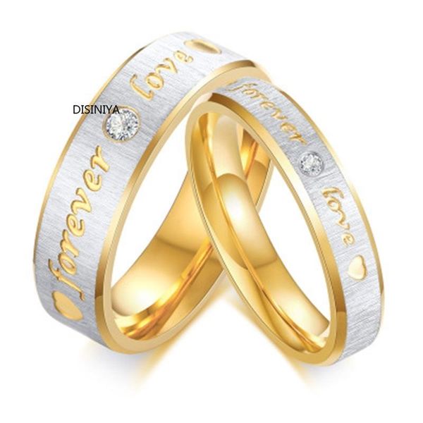 wedding rings forever love for women man matte finished stainless steel promise gifts alliance, Slivery;golden
wedding rings forever love for women man matte finished stainless steel promise gifts alliance, Slivery;golden