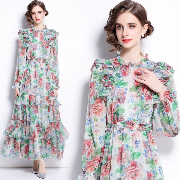 banquet dress women's long early autumn heavy industry sleeve bubble elastic printing large swing chiffon cake, Black;gray
banquet dress women's long early autumn heavy industry sleeve bubble elastic printing large swing chiffon cake, Black;gray