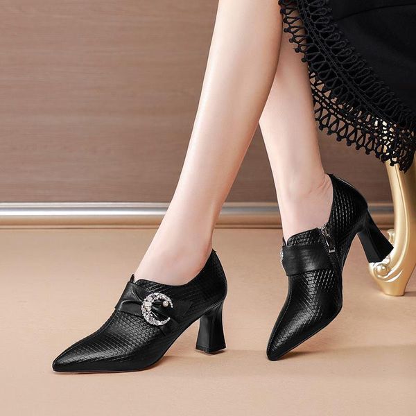 dress shoes allbitefo size 34-42 rhinestone design genuine leather high heels white fashion heel women party wedding, Black
dress shoes allbitefo size 34-42 rhinestone design genuine leather high heels white fashion heel women party wedding, Black