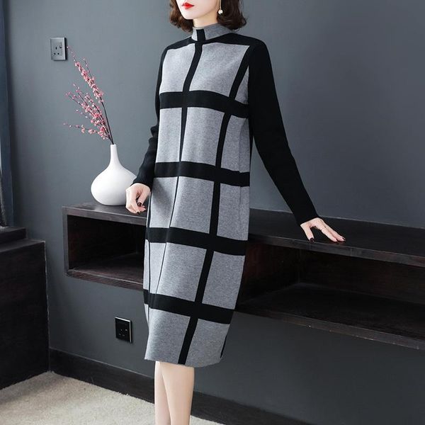 casual dresses 2021 autumn pattern european will code easy thin lady of quality temperament overknee within build rendering dress, Black;gray
casual dresses 2021 autumn pattern european will code easy thin lady of quality temperament overknee within build rendering dress, Black;gray