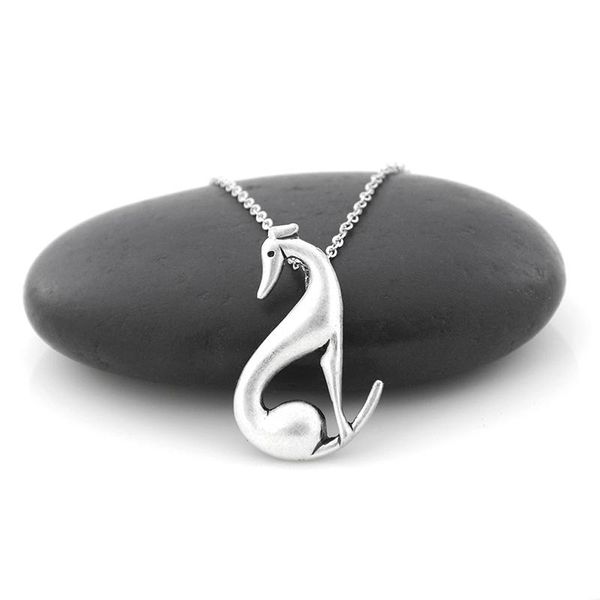 pendant necklaces 1 piece vintage italian greyhound dog charm necklace long chain grey hound pet lover for women men jewelry, Silver
pendant necklaces 1 piece vintage italian greyhound dog charm necklace long chain grey hound pet lover for women men jewelry, Silver