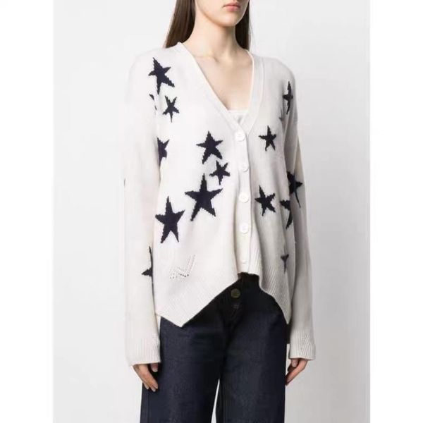 women's knits & tees women sweater 2021 autumn and winter ladies v-neck knitted, White
women's knits & tees women sweater 2021 autumn and winter ladies v-neck knitted, White