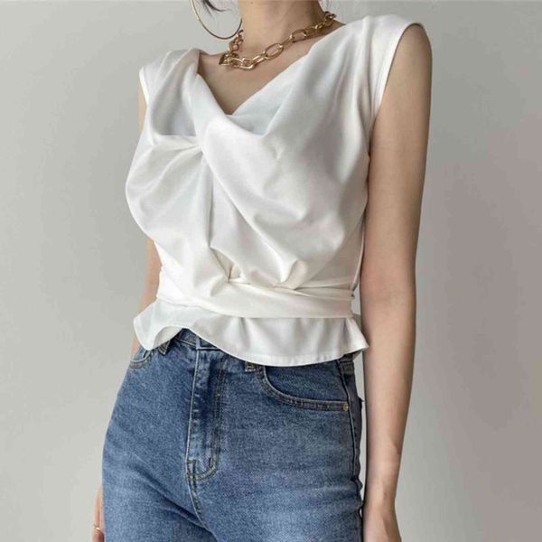 women's blouses & shirts hzirip sleeveless v-neck solid gentle retro slim women fashion elegant lady ol summer chic all match casual t, White
women's blouses & shirts hzirip sleeveless v-neck solid gentle retro slim women fashion elegant lady ol summer chic all match casual t, White
