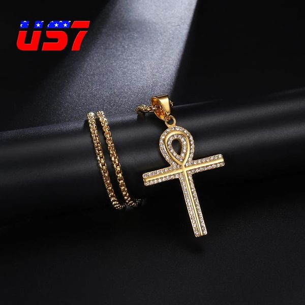pendant necklaces us7 bling ankh egyptian cross necklace iced out pendants for men hip hop jewelry, Silver
pendant necklaces us7 bling ankh egyptian cross necklace iced out pendants for men hip hop jewelry, Silver
