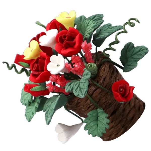 decorative flowers & wreaths 1pc mini artificial bonsai delicate flower decor doll house rose adornment
decorative flowers & wreaths 1pc mini artificial bonsai delicate flower decor doll house rose adornment